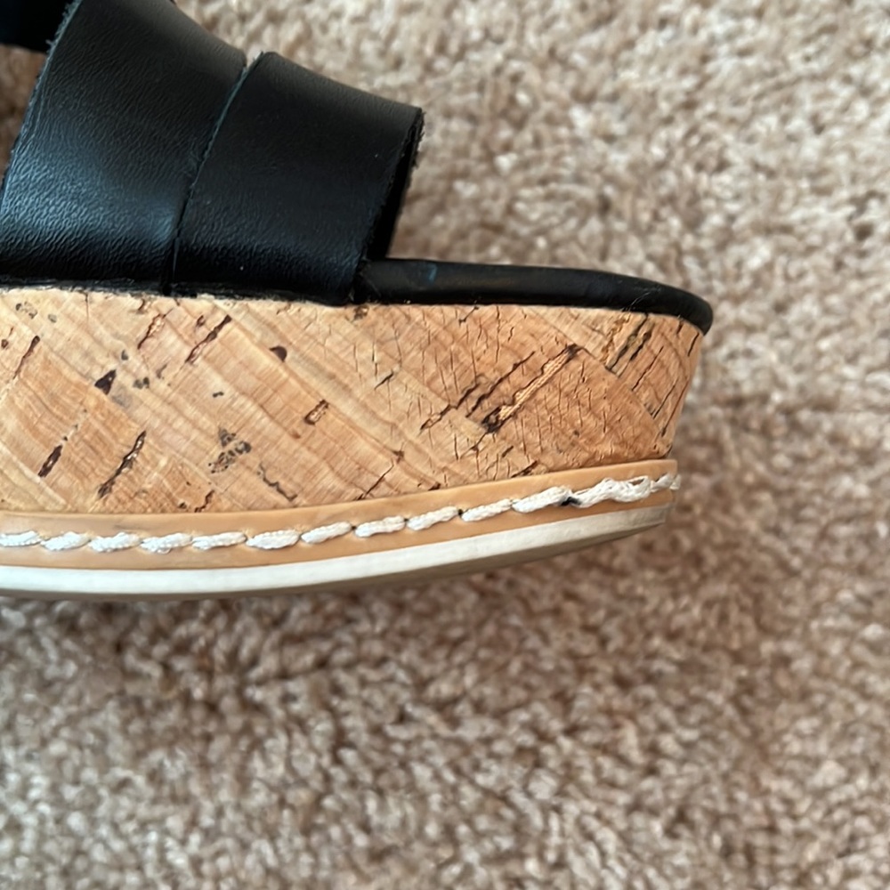 Franco Sarto Carine Cork Platform Wedges - Picture 7 of 7